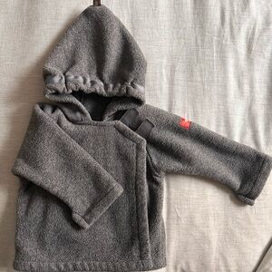 Cozy Gray Kids Jacket